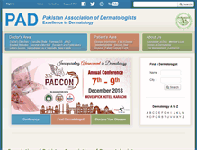 Tablet Screenshot of pad.org.pk